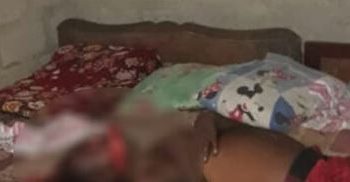 නිදියහන මතදී සැමියා ඝාතනය කර බිරිය නිවසින් පැන ගිහින්