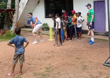 අයර්ලන්ත ක්රිකට් ක්රීඩකයින් එක් වූ සමාජ සත්කාරය