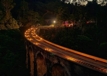 දෙමෝදර ආරුක්කු නවය පාලම රන්වන් එළියෙන් බැබළෙයි: සංචාරක ආකර්ෂණය වැඩිකරන නව ව්යාපෘතියක්!