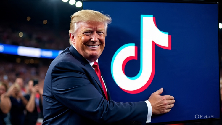 TikTok තහනම් කරන්න ගිය ට්‍රම්ප්, දැන් TikTok එකේම නටයි!