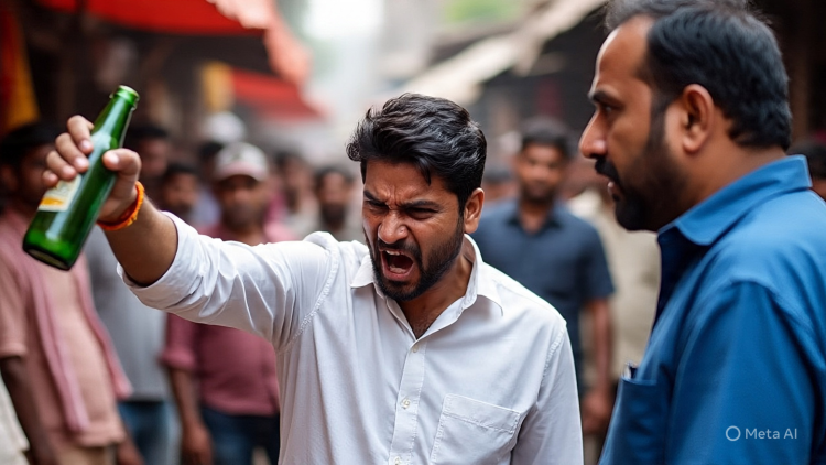 මිතුරු ආරවුලක් මරණයෙන් කෙළවර වෙයි: බෝතලයකින් පහරදී ඇළේ ගිල්වා ඝාතනය කරලා!