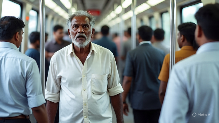 හිතාගන්න බැරි ඉරණමක්! දුම්රියේ නින්ද ගිය විශ්රාමික නිලධාරියාට අත්වූ ඛේදවාචකය