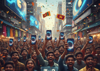 iPhone 17 උණෙන් ඉන්දියාවේ මුළු නගරම පිස්සු වැටෙයි!  ලංකාවේ මිලත් මෙන්න!