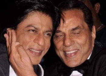 ෂාරුක් ඛාන්ගේ පියා වැනි වූ ධර්මේන්ද්‍රගේ වියෝව: බොලිවුඩයම කඳුළින්!