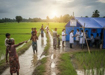 ගංවතුරෙන් පසු සැඟවුණු මාරයා: මී උණෙන් බේරෙන්න නොමිලේ ප්‍රතිකාර!